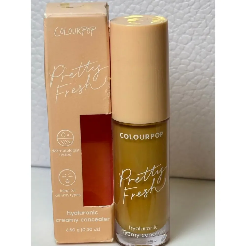 ColourPop Pretty Fresh Hyaluronic Creamy Concealer 6.50g-100w MEDIUM -NEW in box